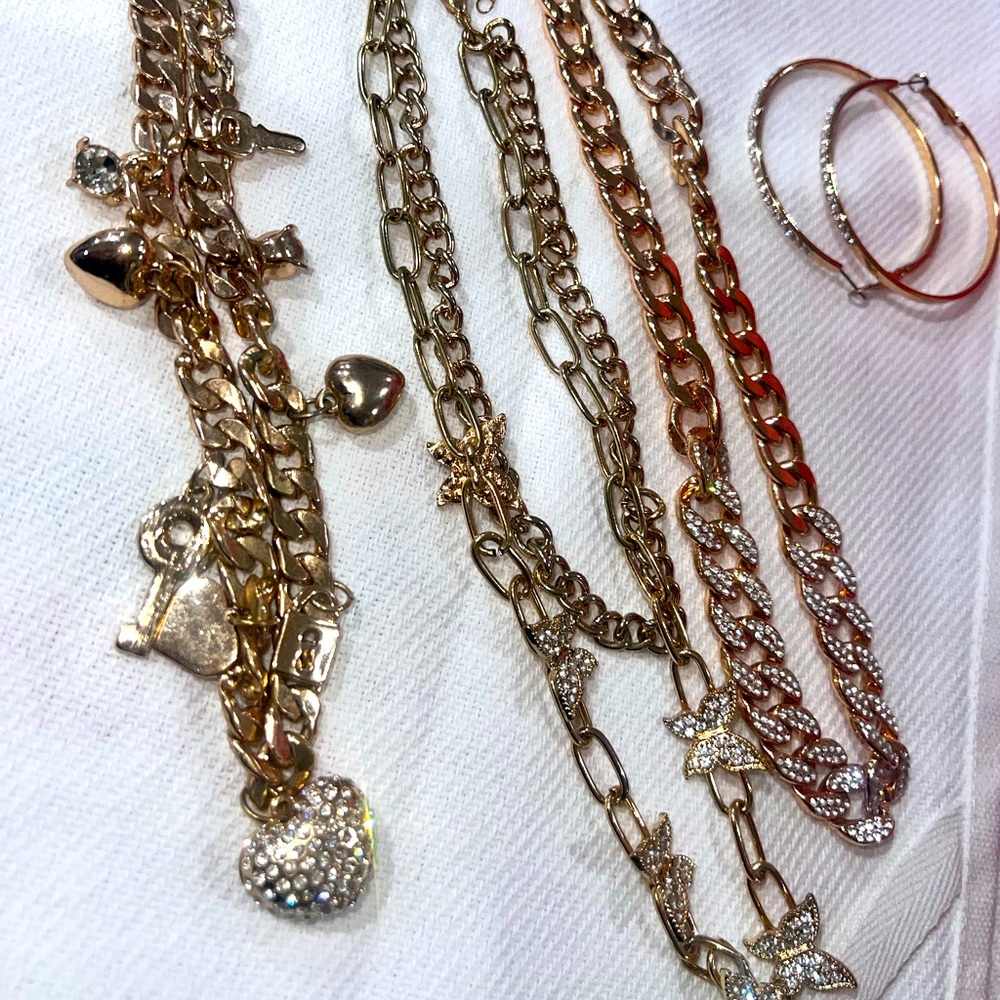 Gold Jewelry Bundle